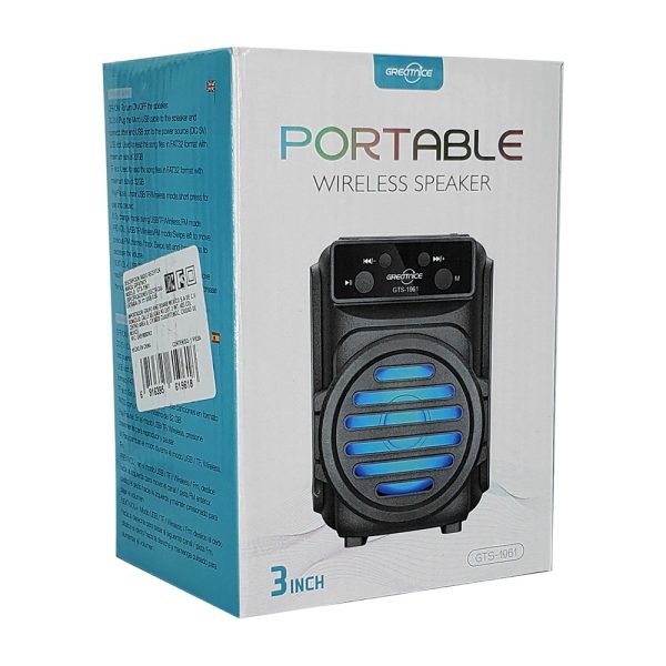 3-inch Bluetooth Speaker With Rgb Lights - Urban Gadgets
