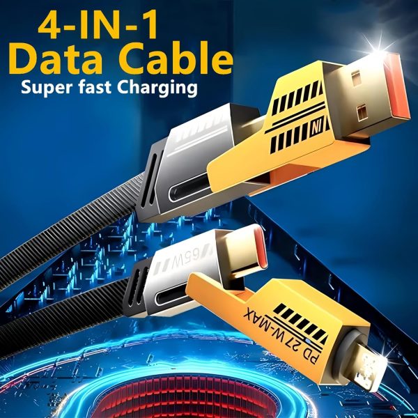 4-in-1 Multi Usb Charging Cable - Urban Gadgets