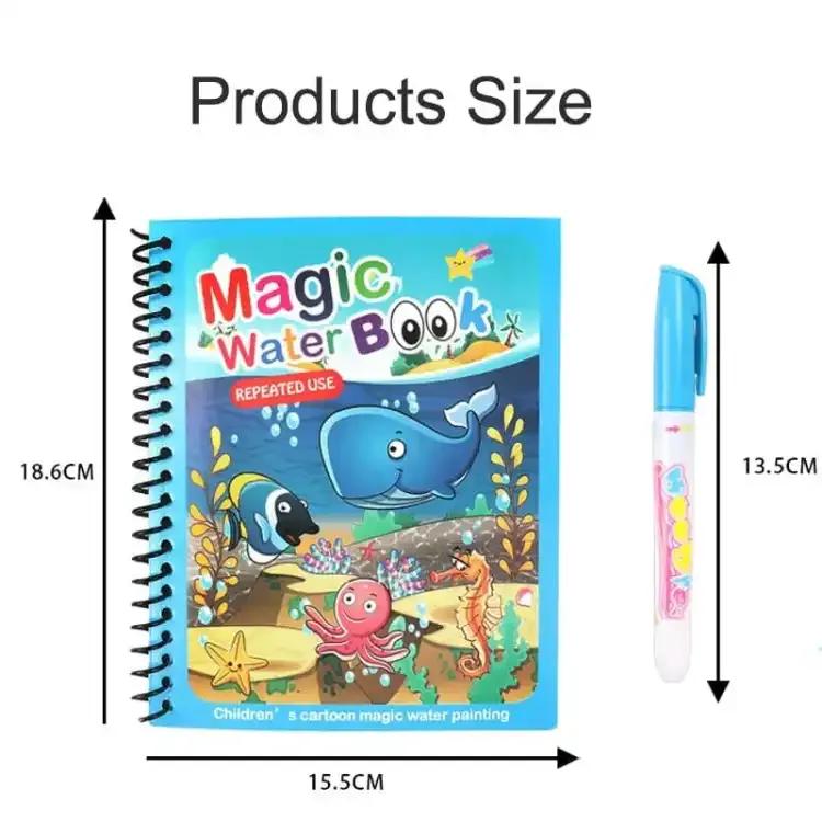 Magic Water Book- 1 Pc - Urban Gadgets