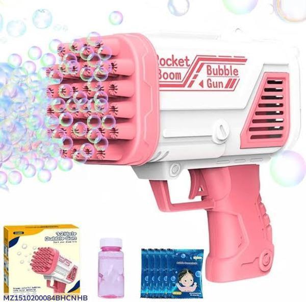 Exciting Multicolor Bubble Gun - 1 Pc Plastic Fun Toy for Kids - Urban Gadgets