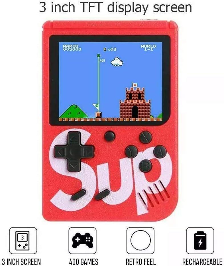 SUP Game Box 400 in 1 Retro Handheld Console, 2.4" Display - Urban Gadgets