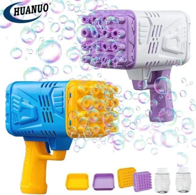 Exciting Multicolor Bubble Gun - 1 Pc Plastic Fun Toy for Kids - Urban Gadgets